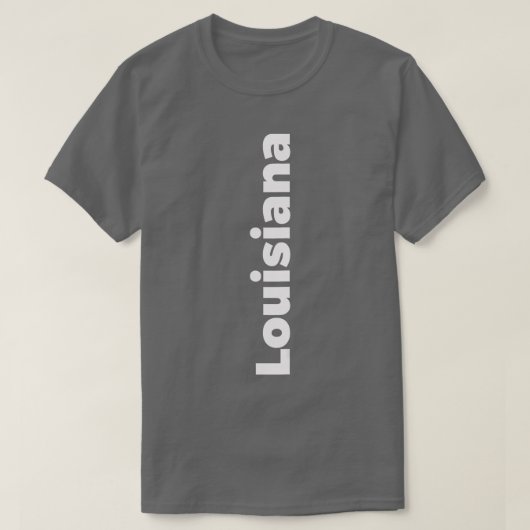 Louisiana aan zij t-shirt (Design voorkant)