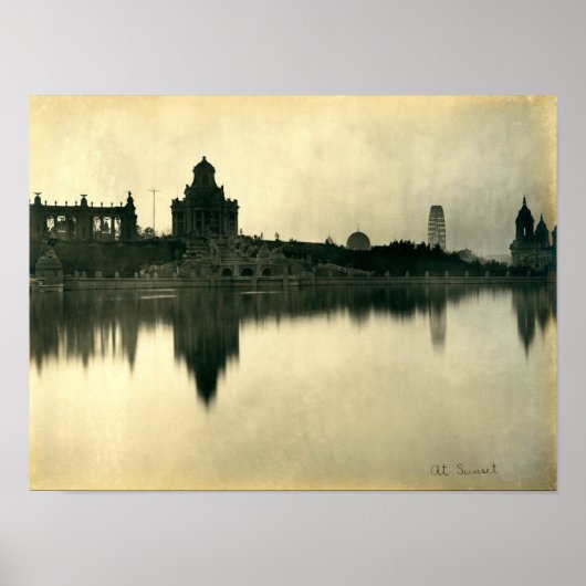 Louisiana Aankoop Expositie, Ferris Wheel, 1904 Poster (Voorkant)