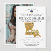 Louisiana | Afstudeerfeest voor University (Voorkant / Achterkant)