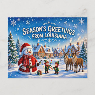 Louisiana Ansichtkaart Briefkaart
