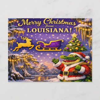 Louisiana ansichtkaart briefkaart