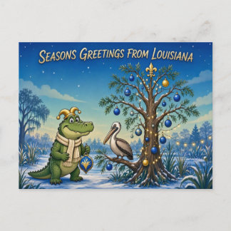 Louisiana Ansichtkaart Briefkaart