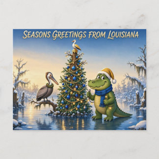 Louisiana ansichtkaart briefkaart