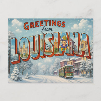 LOUISIANA Ansichtkaart Briefkaart