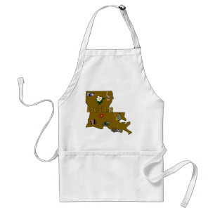 Louisiana Apron Standaard Schort