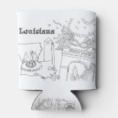 Louisiana Art Mardi Gras Reisbestemming Kunst Blikjeskoeler