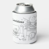 Louisiana Art Mardi Gras Reisbestemming Kunst Blikjeskoeler