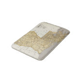 Louisiana Atlas Map Badmat (Gekanteld)