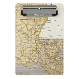 Louisiana Atlas Map Mini Klembord