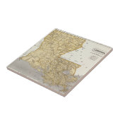 Louisiana Atlas Map Tegeltje (Zijkant)