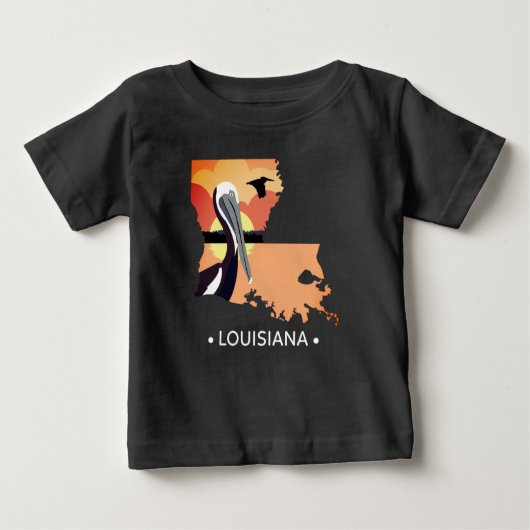 Louisiana Baby T-shirt (Voorkant)
