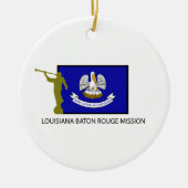 LOUISIANA BATON ROUGE MISSIE LDS CTR KERAMISCH ORNAMENT (Voorkant)