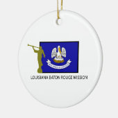 LOUISIANA BATON ROUGE MISSIE LDS CTR KERAMISCH ORNAMENT (Links)