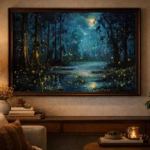 Louisiana Bayou 36x24 Acryl Kunst aan de Muur