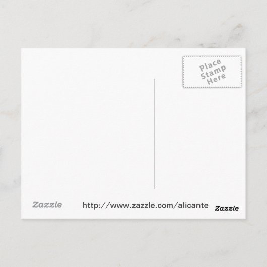 Louisiana Bayou Briefkaart (Achterkant)