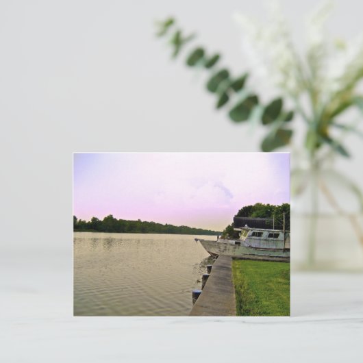 Louisiana Bayou Briefkaart (Staand voorkant)