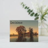 Louisiana bayou briefkaart (Staand voorkant)