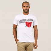 Louisiana Beer Pong T-Shirt (Voorkant volledig)