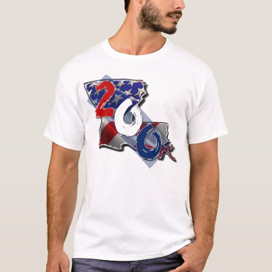 Louisiana Bicentennial T-shirt (Voorkant)