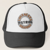Louisiana Bigfoot Sasquatch Patrol Team Trucker Pet (Voorkant)