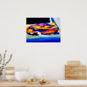 Louisiana Blue Crab Poster (Keuken)