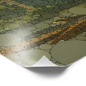 Louisiana Blue Heron van After John James Audubon Foto Afdruk (Hoek)