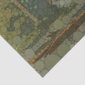 Louisiana Blue Heron van After John James Audubon Tissuepapier (Detail)