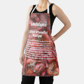 Louisiana Boiled Crawfish Recipe Apron Schort (Insitu)