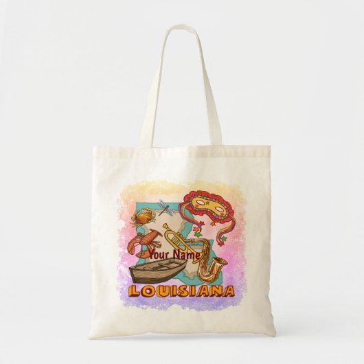 Louisiana boodschappentas tote bag (Voorkant)