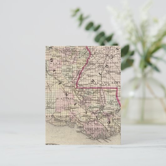 Louisiana Briefkaart (Staand voorkant)