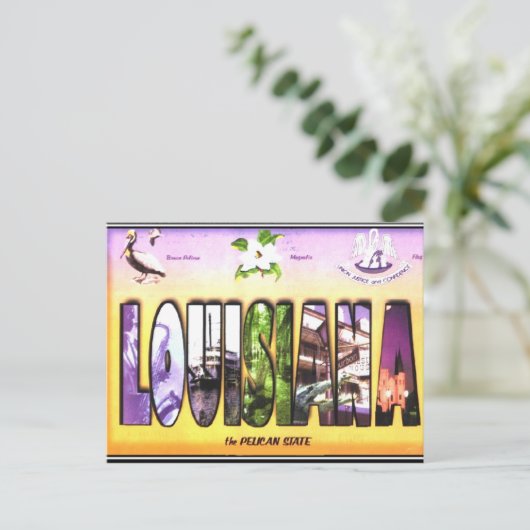 Louisiana  Briefkaart (Staand voorkant)