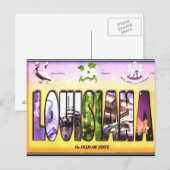 Louisiana  Briefkaart (Voorkant / Achterkant)