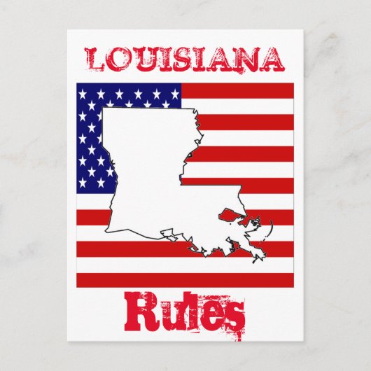 Louisiana Briefkaart (Voorkant)
