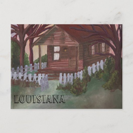 Louisiana Briefkaart (Voorkant)