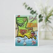 Louisiana Briefkaart (Staand voorkant)