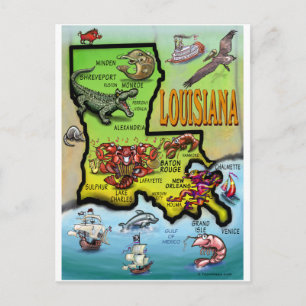Louisiana Briefkaart