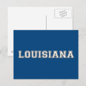 Louisiana Briefkaart (Voorkant / Achterkant)