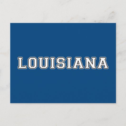 Louisiana Briefkaart (Voorkant)