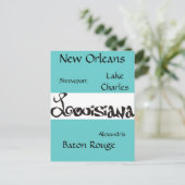 Louisiana Briefkaart (Staand voorkant)