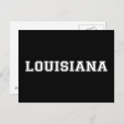 Louisiana Briefkaart (Voorkant / Achterkant)