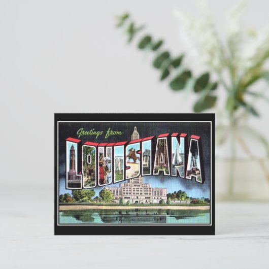 Louisiana  Briefkaart (Staand voorkant)