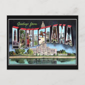 Louisiana Briefkaart (Voorkant)