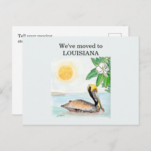 Louisiana Briefkaart (Voorkant / Achterkant)