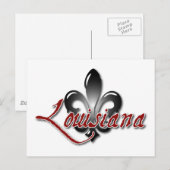 Louisiana Briefkaart (Voorkant / Achterkant)