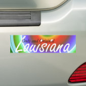 Louisiana Bumpersticker (Op auto)