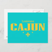 Louisiana Cajun Briefkaart (Voorkant / Achterkant)