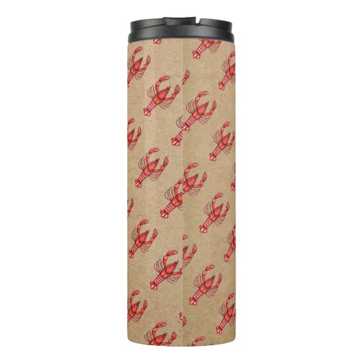 Louisiana Cajun Crawfish | Monogram Thermosbeker (Achterkant)