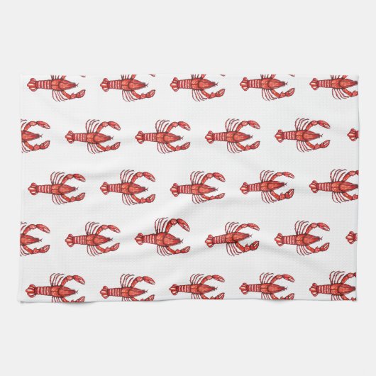 Louisiana Cajun Crawfish Theedoek (Horizontaal)