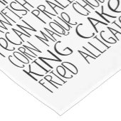 Louisiana Cajun Food Cajun Kitchen Korte Tafelloper (Hoek)