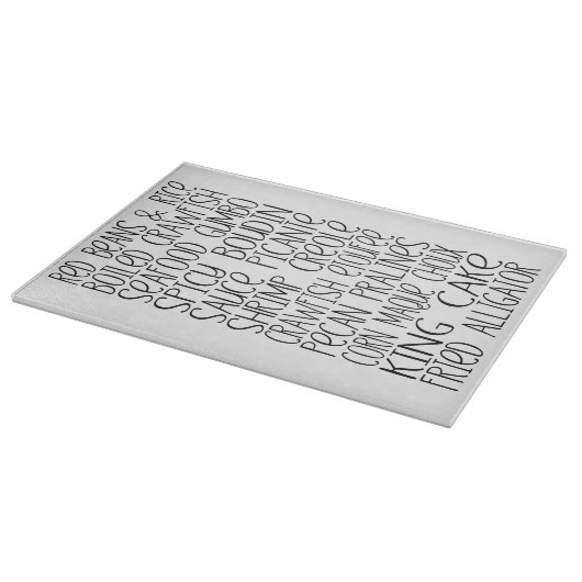 Louisiana Cajun Food Cajun Kitchen Snijplank (Hoek)